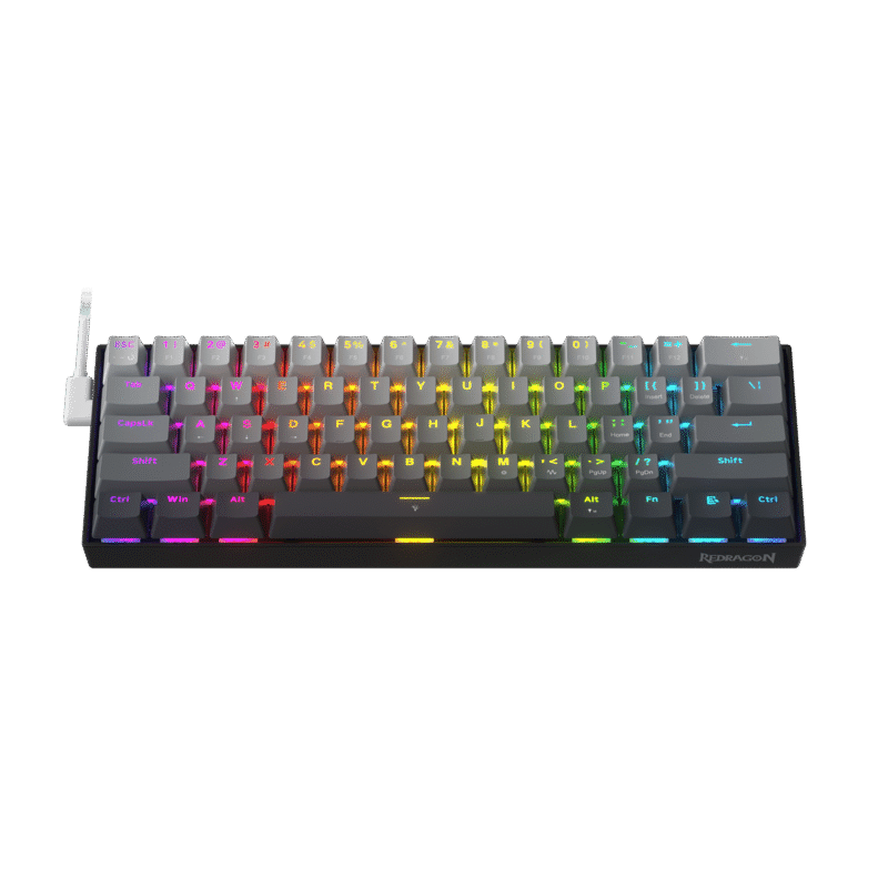 Redragon K617 FIZZ 60% Rapid Trigger Wired Magnetic switch Gaming Keyboard