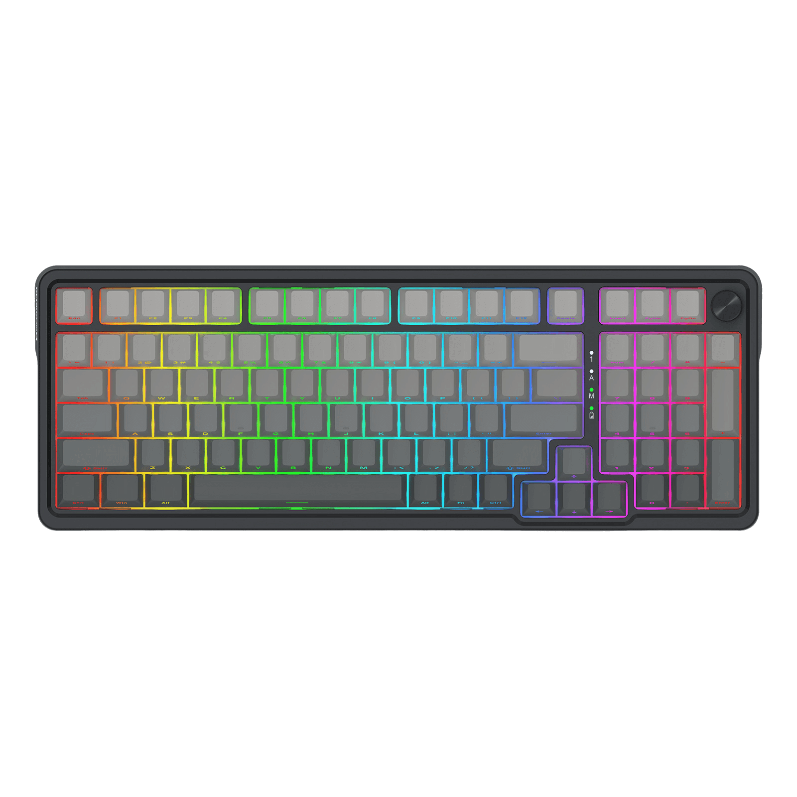 Redragon EISA K686 PRO Gradient Black Wireless Gasket RGB Gaming Keyboard