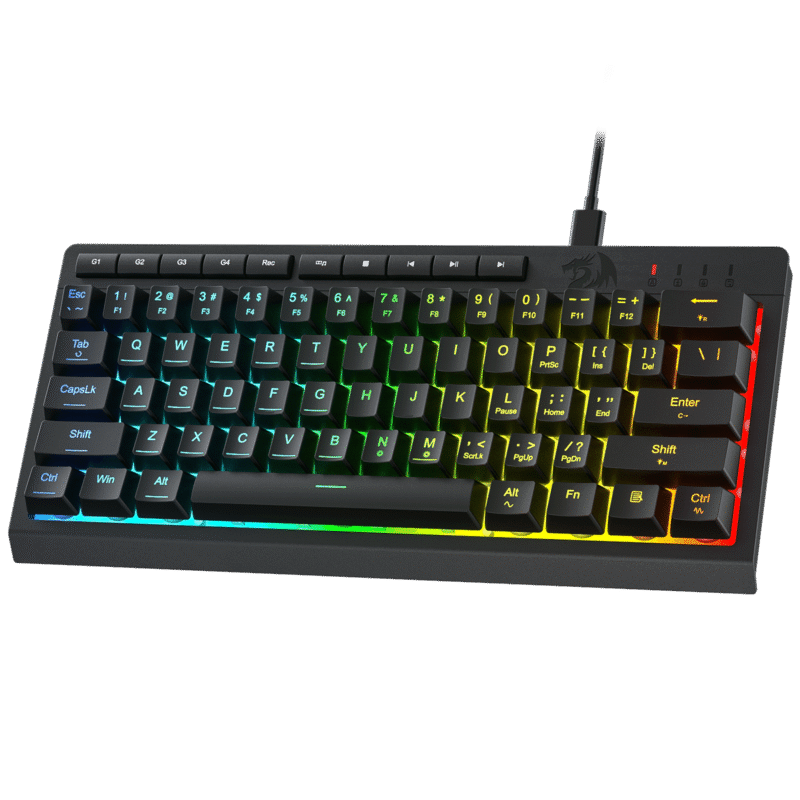 Redragon SHIVA K522 RGB 61 Keys Membrane Gaming Keyboard