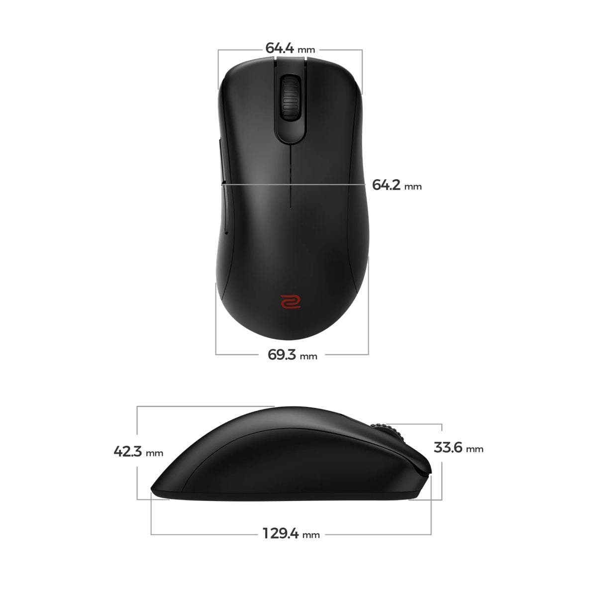 BenQ Zowie EC1-DW – Chuột eSports công thái học wireless