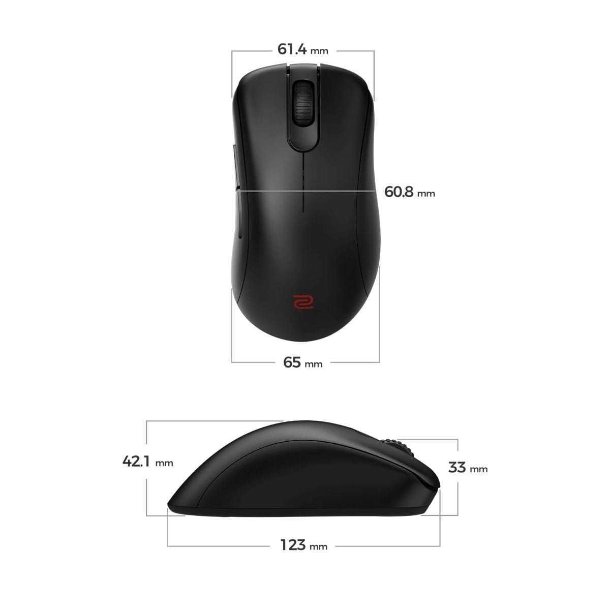 BenQ Zowie EC2-DW – Chuột eSports công thái học wireless