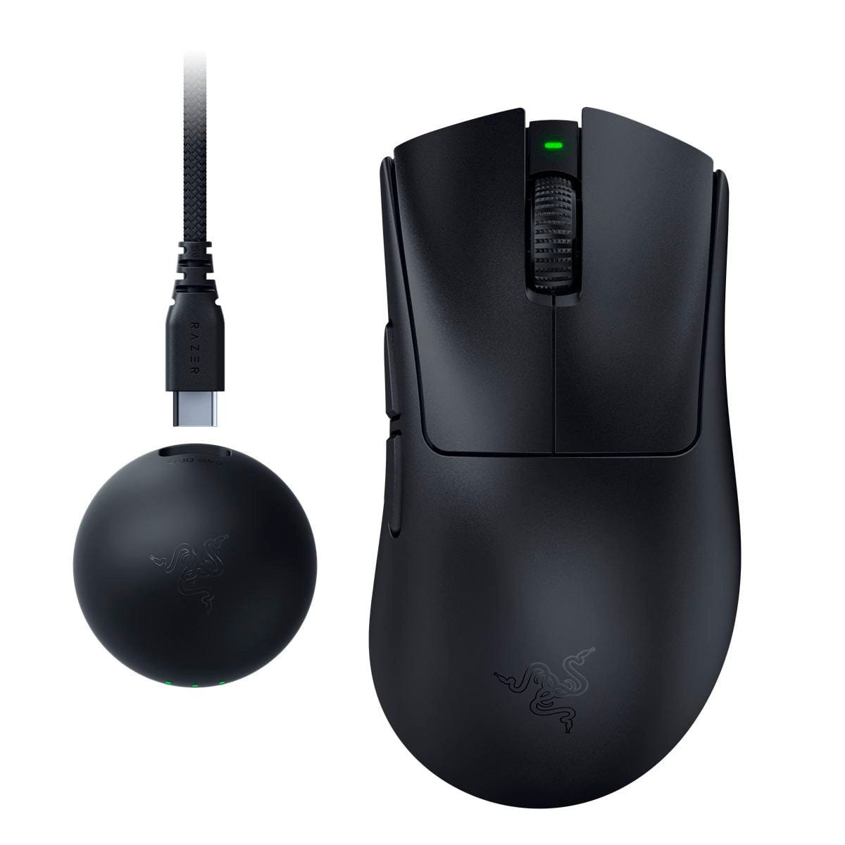 Razer DeathAdder V4 Pro – Chuột ergonomic kèm dongle 8K