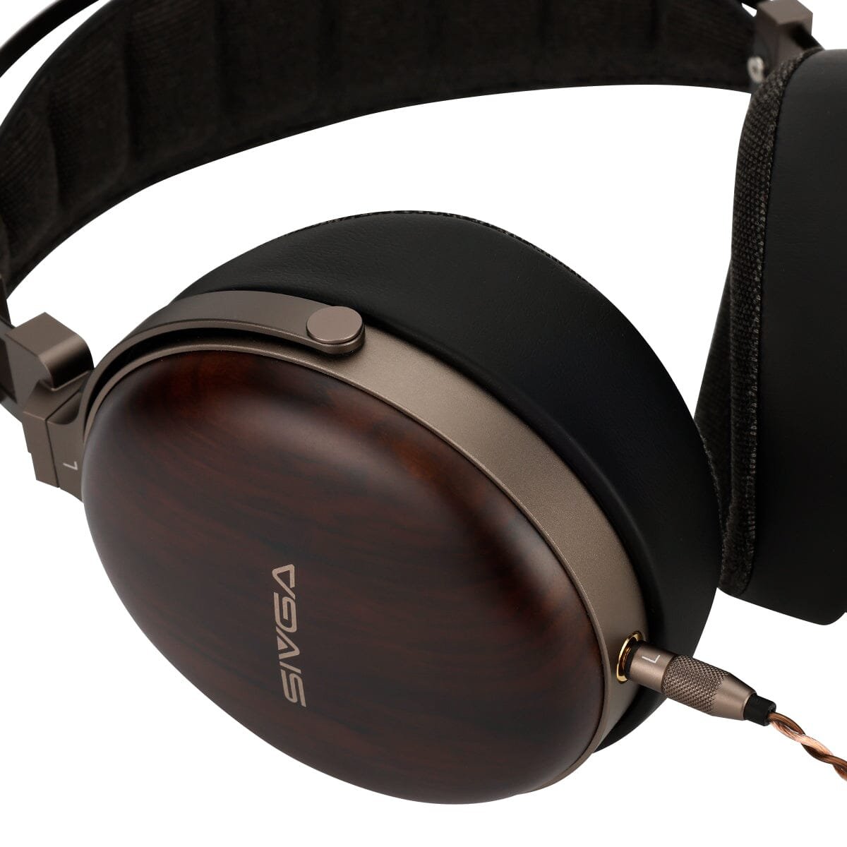 Sivga Peng 50mm Dynamic Driver Closed-Back Wood Headphone